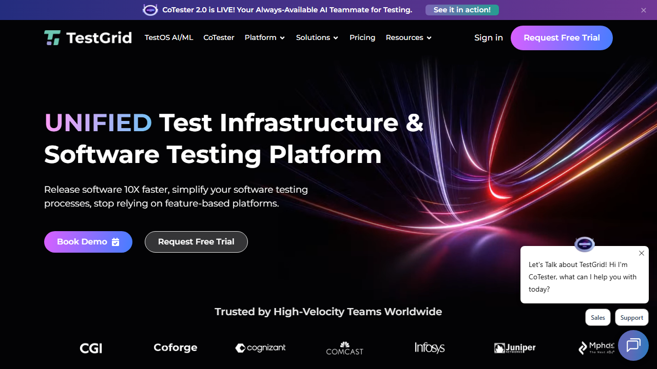 TestGrid logo